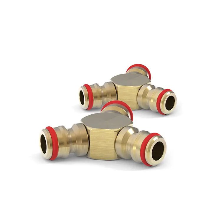 Raccordo portagomma 3 vie - 2 pezzi - INGENIUS SYSTEM