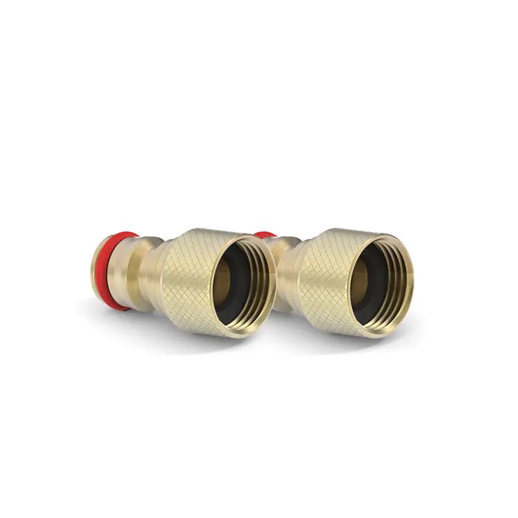 Raccordo tubo portagomma zigrinato - 2 pezzi - INGENIUS SYSTEM