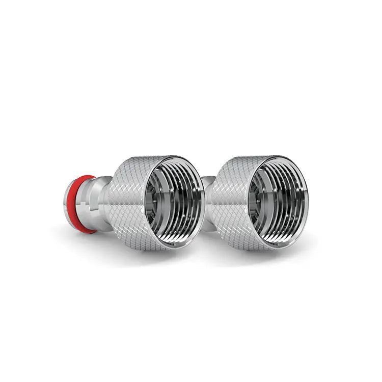 Raccordo tubo portagomma zigrinato - 2 pezzi - INGENIUS SYSTEM