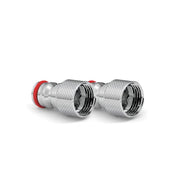 Raccordo tubo portagomma zigrinato - 2 pezzi - INGENIUS SYSTEM