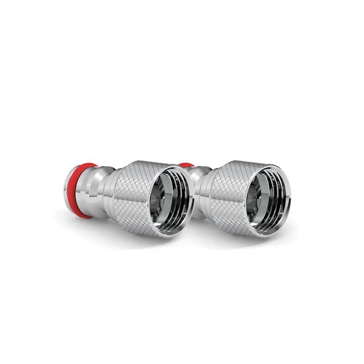 Raccordo tubo portagomma zigrinato - 2 pezzi - INGENIUS SYSTEM